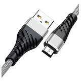 Cabo Carregador Micro-usb V8 Turbo Reforçado Longo 3 Metros Cor Colorido