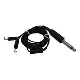 Cabo Clip Cord Premium Fyt Tattoo - Preto