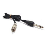 Cabo Clip Cord Rca Preto P10