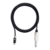 Cabo Clip Cord Tattoo Magnético Electric Ink Preto Tatuagem