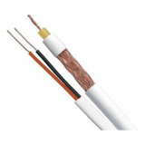 Cabo Coaxial 4mm Hd + Bipolar 2x26 Dupla Blindagem Anatel