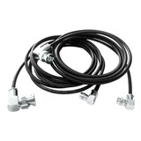Cabo Coaxial E1 04/2,5 Iec-angular / Bnc-angular 1,5mt