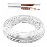 Cabo Coaxial P/ Camera Segurança Dupla Blindagem 30 Metros