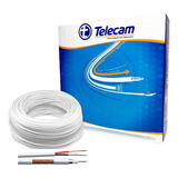 Cabo Coaxial Para Cftv Hd 5mm