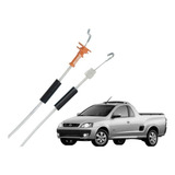 Cabo Comando Fechadura Dianteira Gm Montana 2003 À 2010