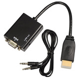 Cabo Conversor Adaptador Hdmi Para Vga