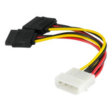 Cabo Conversor Adaptador Sata Molex Ide