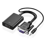 Cabo Conversor Adaptador Vga Macho Para Hdmi Fêmea 1080p