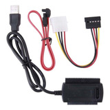 Cabo Conversor De Adaptador /pata/ide Drive Para Usb 2.0 Par