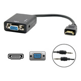 Cabo Conversor Hdmi-vga Adaptador Hdtv Projetor Notebook +nf