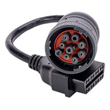 Cabo Cummins 9 Pinos Adaptador Scanner Automotivo Autocom