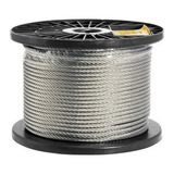 Cabo De Aço Galvanizado Para Balancim 5/16 8,0mm 60 Metros