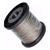 Cabo De Aço Revestido Pvc Cristal 1,75mm Varal 500m Bobina