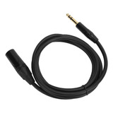 Cabo De Conector Macho Jorindo Xlr Macho Para 1/4 Pol. 6,35