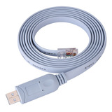 Cabo De Console Usb 2.0 A Rj45 Rs232 Para Adaptador Série