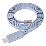 Cabo De Console Usb 2.0 A Rj45 Rs232 Para Adaptador Série