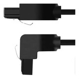 Cabo De Dados Sata 3 6gb/s Plug L Com Trava Mais Velocidade