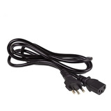 Cabo De Força Atx Reforçado Padrão Novo 3 Pinos 1.20mm