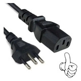Cabo De Força Padrão Atx Reforçado Para Pc / 3 Pinos - 1