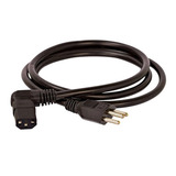 Cabo De Força Plug Iec C13 90º Graus - 20a - 10 Metros