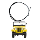 Cabo De Freio De Mão Traseiro Jeep Ford Willys Após 1960