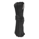 Cabo De Guincho De Reboque De 15 M/50 Pés De Nylon Preto Res