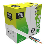 Cabo De Rede 305m Cat5e Soho Pluc- Furukawa Cor Branco