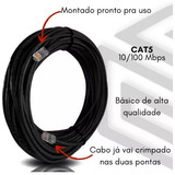 Cabo De Rede Cat5e 30 Mts Ethernet Lan Giga Rj45 Menor Preço