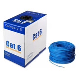 Cabo De Rede Cat6 300 Metros Ethernet Lan Giga 10/1000 