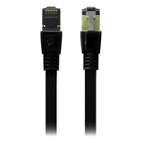 Cabo De Rede Cat7 Blindado Lan Gigabit Cat7 Patch Cord 1 Mts