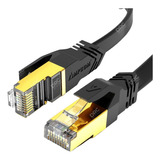 Cabo De Rede Cat7 Blindado Lan Gigabit Ethernet Cable 1 Mt
