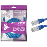 Cabo De Rede Patch Cord Azul