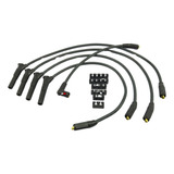 Cabo De Vela Psi Silicone Gm Chevette 10mm Bobina Mi Preto