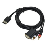 Cabo Dreamcast Vga Alta Definição 480p C/ Acessórios Led Lcd