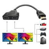 Cabo Duplicador / Splitter Hdmi 1 Entrada 2 Saídas 1x2