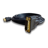 Cabo Dvi-d 24+1 Para Hdmi Monitor Dual Link De 5 Metros