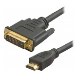 Cabo Dvi-d X Hdmi - Dual Link - 1.50m C/ Filtro Banhado Ouro