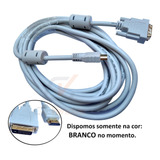 Cabo Dvi-d X Hdmi - Gc - 5 Metros Banhado Ouro Promoção