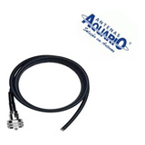 Cabo E Conector Aquario Para Antena Radio Px 5,5 Mt
