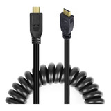 Cabo Espiral Mini-hdmi X Micro-hdmi 2.0