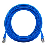 Cabo Ethernet Cat5e Blindado 8 Metros Preto
