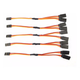 Cabo Extensão(5 Peças) Para Servos Y - 15cm - Padrão Jr