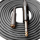 Cabo Extensor P2 Femea P10 Stereo Fone De Ouvido Mesa Som 9m