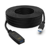 Cabo Extensor Usb Versão 3.0 Ativo 10 Metros Câmera Webcam