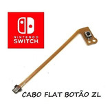Cabo Flat Flex Botão Sl Sr Zl Zr Led Nintendo Switch Joy-con
