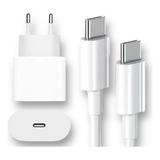 Cabo + Fonte Usb-c Para iPhone 15 15plus 15pro 15promax Jet