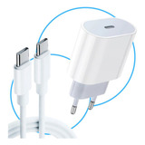 Cabo + Fonte Usb-c Para iPhone 15 15plus 15pro 15promax Jet