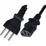 Cabo Força Tripolar Padrão Novo 2 Metros 3x1mm Real - 10 Pçs