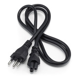 Cabo Força Tripolar Para Fonte Notebook 1,5 Metros 110v/220