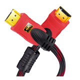 Cabo Hdmi 10 Metros Ultra Hd 4k 3d Blindado Banhado À Ouro